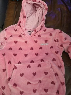 DKNY Girls Hoodie Size 8/10 - Image 1 of 2