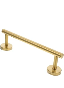 New! Modern Brushed | Gold Towel Bar Rail | Stainless Steel Wall Mounted - Picture 1 of 9
