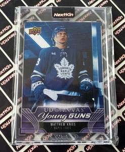 2023-24 Upper Deck Series 1 Young Guns Canvas C103 Matthew Knies - Picture 1 of 7