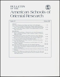 Bulletin of the American Schools of Oriental Research (ASOR) (Number 346, May .. - Foto 1 di 1