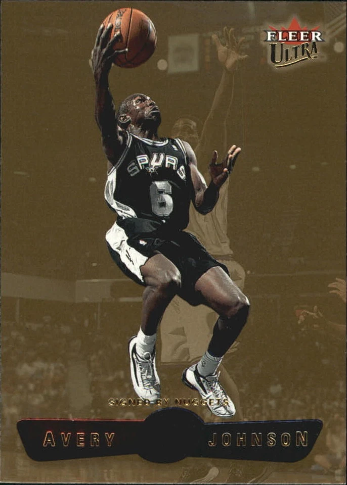 2001-02 Ultra Gold Medallion #35 Avery Johnson - BSK - Image 1 of 2