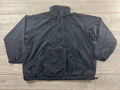 Chaqueta cortavientos Callaway para hombre manga larga 1/4 cremallera golf negra talla L capucha oculta Foto 1 de 4