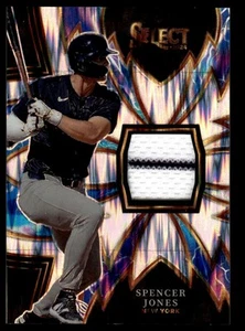2024 Panini Select Spencer Jones #SPK-SJ Sparks Flash Relic - Picture 1 of 2