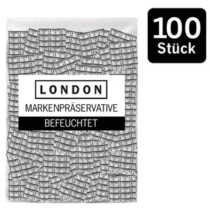 LONDON feucht Q 600, Großpackung, 100 | 1000 Kondome, Condome - Picture 1 of 7