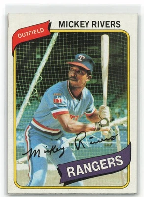 1980 Topps Mickey Rivers #485 - Image 1 of 2