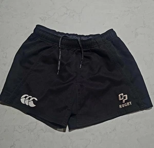Canterbury pantaloncino rugby uomo grande nero vita regolabile coulisse Nuova Zelanda - Foto 1 di 8