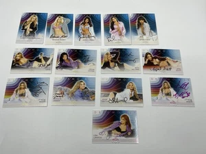 Benchwarmers 2016 Dream Girls April Scott Jessa Signed Autograph Lot of 14 - Picture 1 of 4