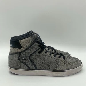 Mens Size 12 Supra Muska Skytop Shoes Gray Sneakers Skateboarding 001 - Picture 1 of 9
