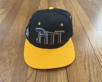 De colección Pitt Panthers Burbuja Graffiti Top Of The World Snapback Sombrero Raro Años 90 Foto 1 de 4