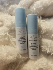 2 x Drunk Elephant B-Hydra Intensive Hydration Serum Travel/Mini 0.16 oz NWOB - Picture 1 of 1