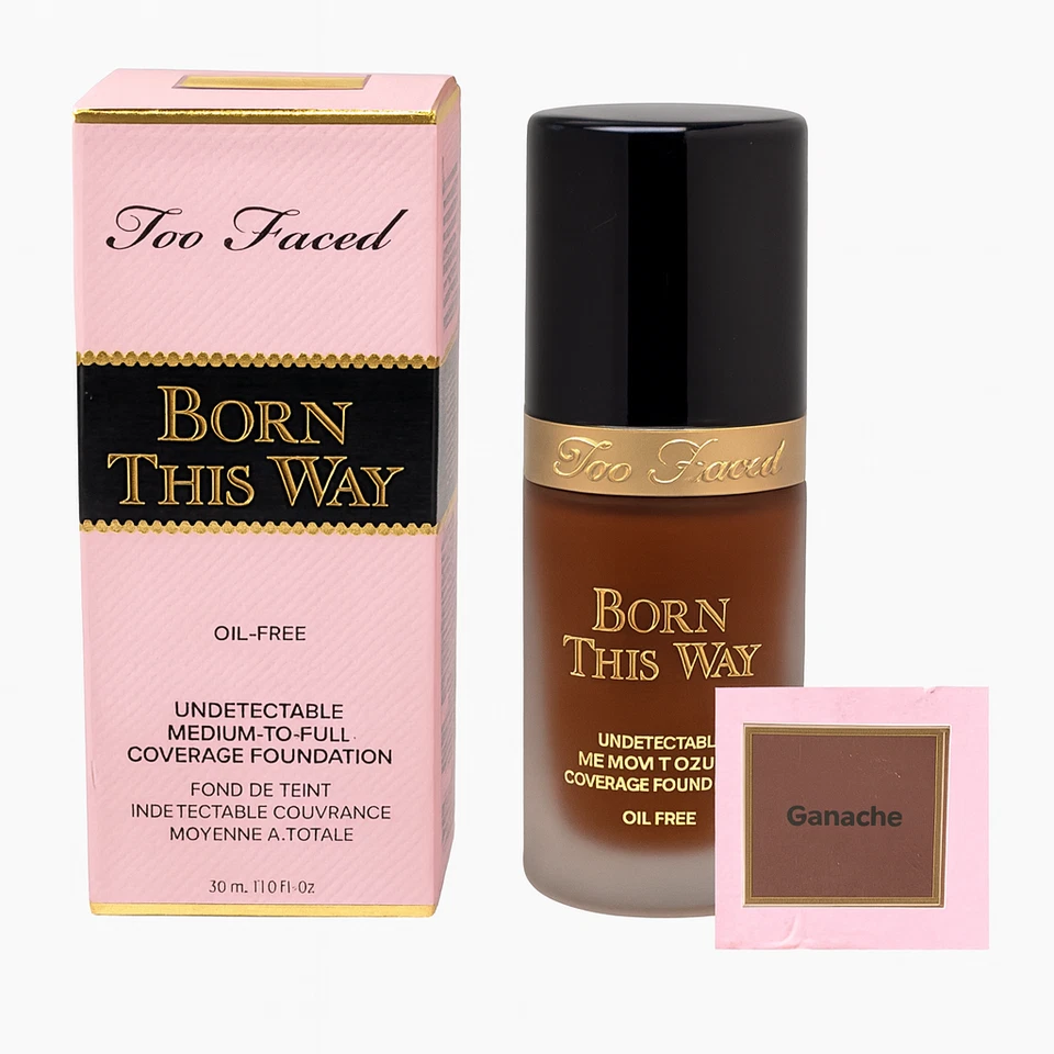 Too Faced Born This Way Foundation Ganache Shade 30ml 1 Pack New - Image 1 of 1