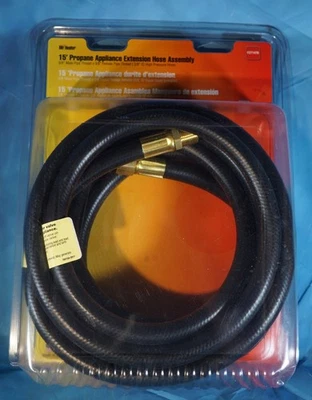 NEW Mr Heater 15' Propane Applicance Extension Hose Assembly F21470 - Image 1 of 4