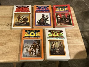 The Chronicles of Counter Earth John Norman GOR Novels Vols 1,2,4,5,6,7 PB EUC - Bild 1 von 4