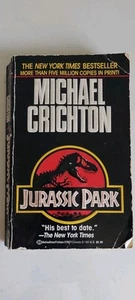 Michael Crichton Jurassic Park 1993 vintage Paperback  - Bild 1 von 7