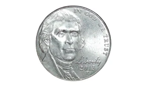 2013 P Jefferson Nickel ((ERROR)) WDDR-003 from bank wrapped roll - Picture 1 of 5