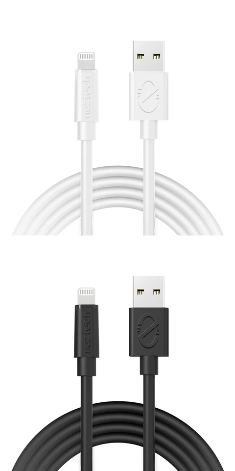 Naztech USB to MFi Compatible Cable 12ft, Strong with High-Speed Charge and Sync - Image 1 of 1