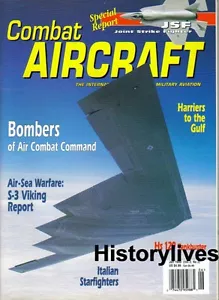 Combat Aircraft Magazine Jun.99 S-3 Viking Italian Starfighters Harrier HS 129 - Picture 1 of 1
