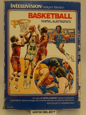 Basketball Pallacanestro Basket Mattel Intellivision Eur ITA Original - Imagen 1 de 4