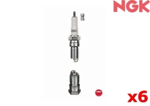 NGK Spark Plug FOR Peugeot 604 1978-83 2.7 SL BP6EFS x6 - Picture 1 of 1