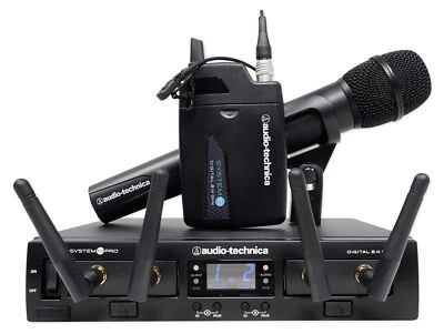 Audio Technica ATW-1312/L System 10 PRO Wireless Handheld+Lavalier Microphone - Image 1 of 4
