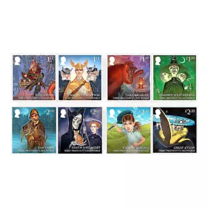 GB 2023 SC 4407-4411 TERRY PRATCHETT'S DISK WORLD MNH OG VF - Bild 1 von 9