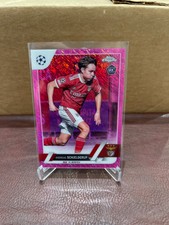 Andreas Schjelderup Topps Chrome Pink Shimmer /250 Rookie Card Benfica