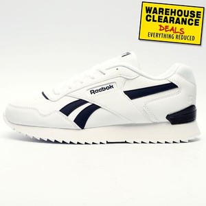 Reebok Glide Ripple Clip Mens Retro Classic Casual Fashion Trainers White