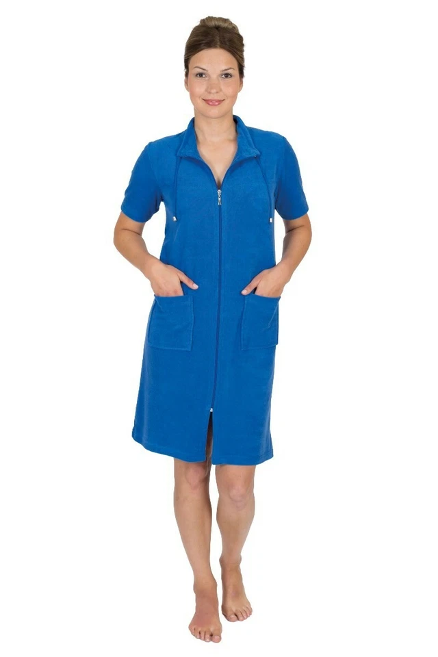 Damen Badekleid Strandkleid Hauskleid Saunakleid Frottee by Otto Werner 033 - Bild 1 von 1