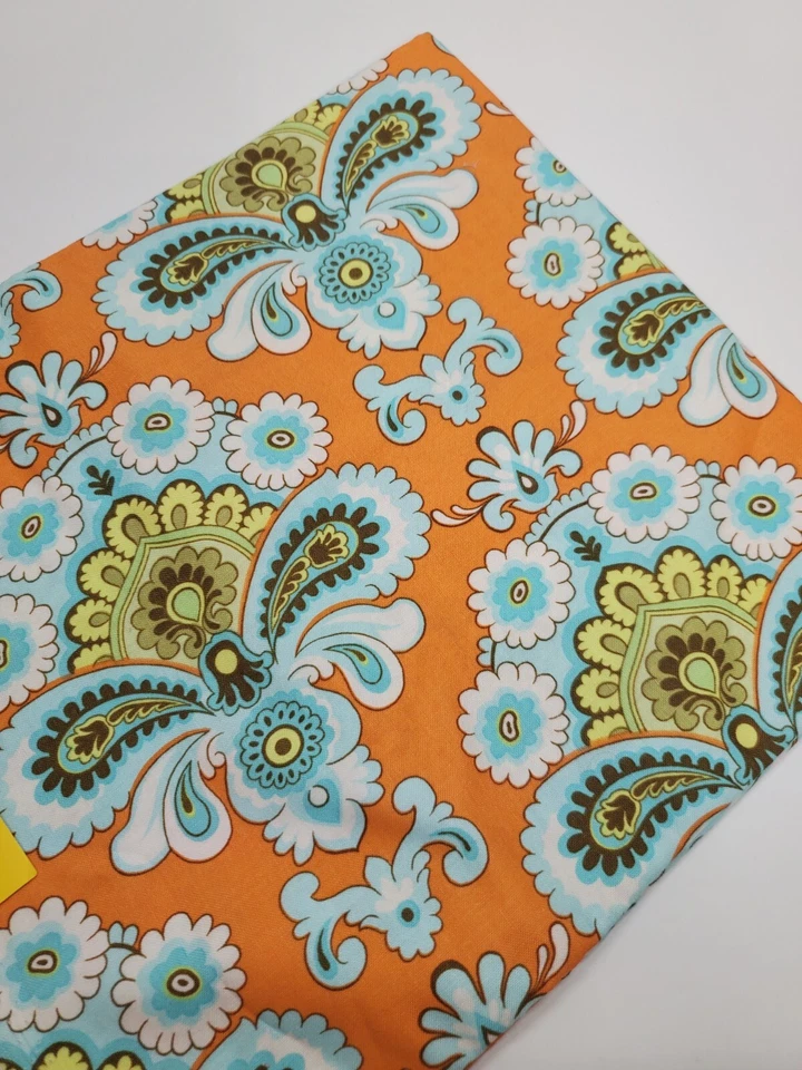 Papel pintado francés Amy Butler tela Belle naranja coser edredón artesanía cuarto grueso NUEVO Foto 1 de 1