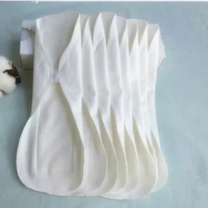 5Pcs Reusable Menstrual Pad Thin Cotton Pads Washable Panty Sanitary Towel Pad L - Picture 1 of 12