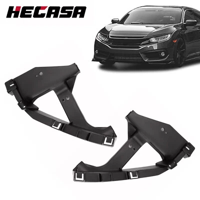 HECASA Headlight Bracket Front Hold Mount Retainer For Honda Civic Sedan 2016-21 - Image 1 of 4