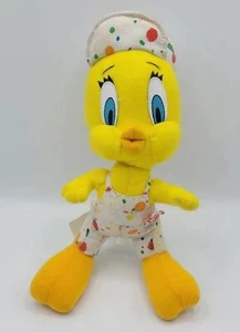 Vintage Looney Tunes Tweety Vogel Maler Farbe 1998 Plüsch 10 Zoll - Bild 1 von 8