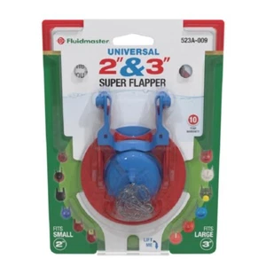Fluidmaster Super Flapper Adjustable Flapper Multicolored Plastic/Rubber For Uni - Picture 1 of 5