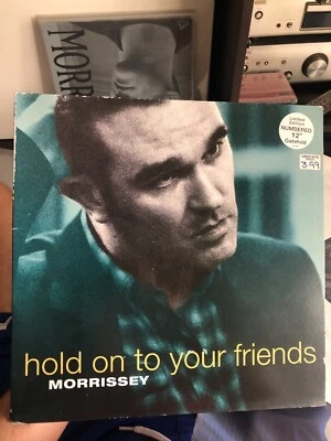 MORRISSEY HOLD ON TO YOUR FRIENDS 12" VINYL LIMITED RARE GATEFOLD THE SMITHS - Image 1 of 2