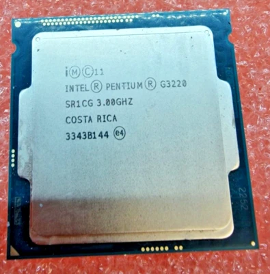 Intel Pentium G3220 LGA1150 Dual Core CPU Processor 3.0GHz Haswell 4th gen - Image 1 of 2