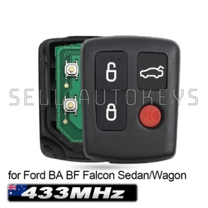 for Ford Falcon Transponder BA XR6 SX Territory Sedan Wagon 4 Buttons Remote Fob - Picture 1 of 5
