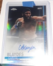 2019 Topps Chrome UFC Curtis Blaydes Autograph Auto
