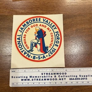 Calcomanía Boy Scout National Jamboree 1957 BSA - Imagen 1 de 2