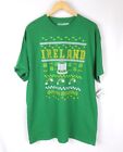 Irland T-Shirt Herren Größe XL grün gelb 4 Blatt Kleeblatt St. Patrick's Day 