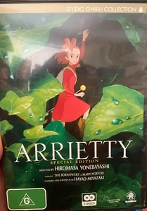 Arrietty - Special Edition region 4 DVD (2 discs) 2010 Studio Ghibli anime movie - Picture 1 of 2