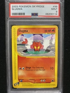2003 Pokemon Skyridge Slugma 99/144 PSA 9 Mint - Picture 1 of 1