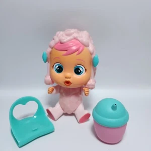 MUY RARO CARAMELO Caniche Cry Bebé Lágrimas Mágicas Muñeca Silla y Biberón - Imagen 1 de 4