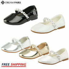 DREAM PAIRS Baby Girls Flats Mary Jane Shoes Princess Shoes Wedding Dress Shoes