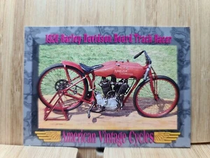 Hatley Davidson Board Track R 1920🏆American Vintage Cycles #182 Card🏆FREE POST - Picture 1 of 2