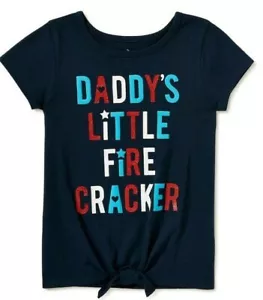 Way to Celebrate July 4th Daddy's Little Firecracker T-Shirt Shirt Size 2T - Picture 1 of 3