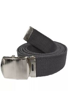 56' Military Style Canvas Web Belt - BUY 2 GET 1 FREE, 