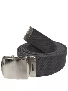 56' Military Style Canvas Web Belt - BUY 2 GET 1 FREE, - Picture 1 of 9