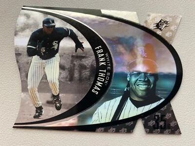1997 SPX #SPX17 FRANK THOMAS SILVER DIE-CUT CHICAGO WHITE SOX HOF - Image 1 of 2