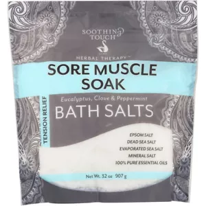 Soothing Touch Bath Salts Sore Muscle Soak 32 oz - Picture 1 of 1