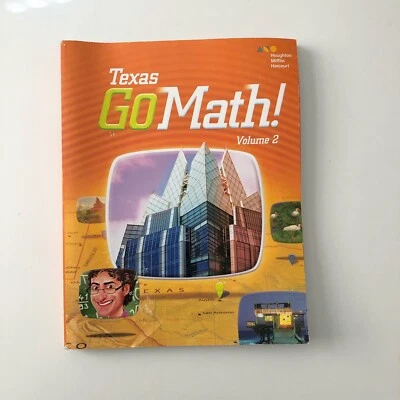 💲MAKE OFFER💲 Houghton Mifflin Harcourt Texas Go Math Volume 2 Grade 5 2015 - Image 1 of 4